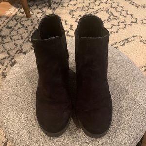 Topshop Suade Booties